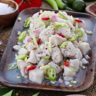  Kinilaw na Isda:  A Symphony of Tangy Citrus and Fresh Seafood Delight!