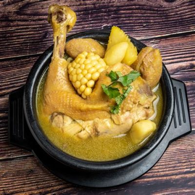  Sancocho de Gallina:  A Soul-Warming Colombian Stew Bursting with Fresh Herbs and Savory Meats!