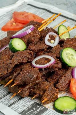  Suya! สัมผัสรสชาติที่เผ็ดร้อนและหอมกรุ่นของเนื้อย่างไนจีเรีย